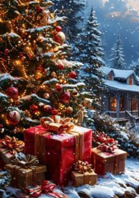 Приключения двух девочек в большом городе. Чудеса под Новый год