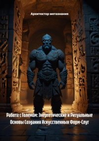 Работа с Големом: Энергетические и Ритуальные Основы Создания Искусственных Форм-Слуг
