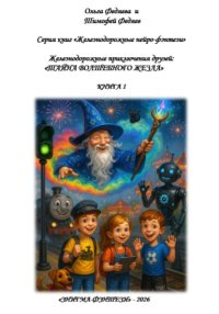 Серия книг «Железнодорожные нейро-фэнтези».  Железнодорожные приключения друзей: «Тайна волшебного жезла». Книга 1
