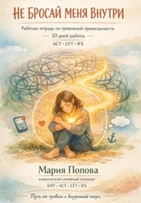 Рабочая тетрадь по тревожной привязанности (ACT + CFT + IFS). «Не бросай меня внутри: 30 дней работы с тревожной привязанностью»