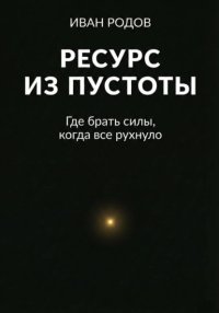 Ресурс из пустоты: Где брать силы, когда все рухнуло