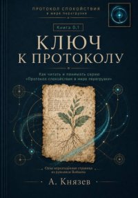 Ключ к протоколу спокойствия в мире перегрузки книга 0.1